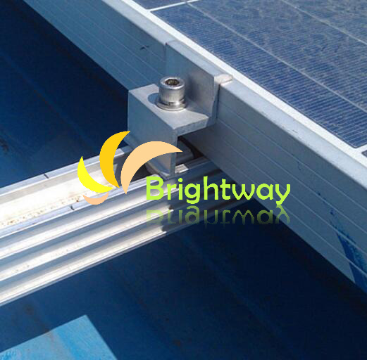 Rail en aluminium AM002 pour le système d'énergie solaire