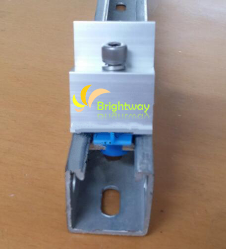 Aae008 Pince d'extrémité en aluminium pour système d'alimentation solaire