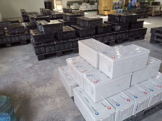 Usine de batterie au lithium de batterie au gel de batterie au plomb 12V150ah