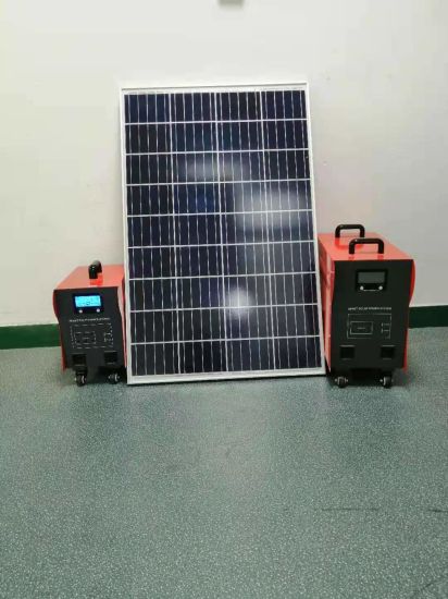 300W 500W 1000W Système solaire Système solaire Charge d'éclairage solaire Système de système Solar Générateur