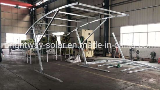 Prix ​​direct d'usine d'auvent solaire de système de carport de panneau solaire de cellules de Longi