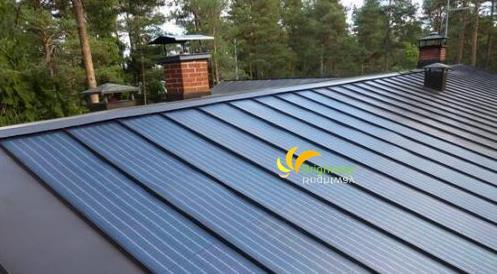 72W Panneau solaire flexible / module solaire en silicium amorphe