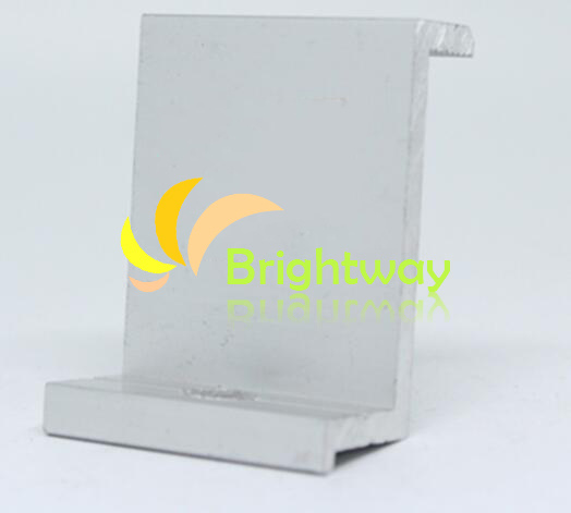 Pince d'extrémité en aluminium AAE004 pour le système d'énergie solaire