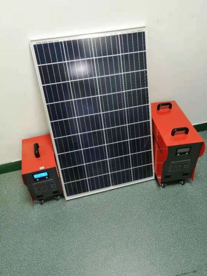 300W 500W 1000W Système solaire Système solaire Charge d'éclairage solaire Système de système Solar Générateur