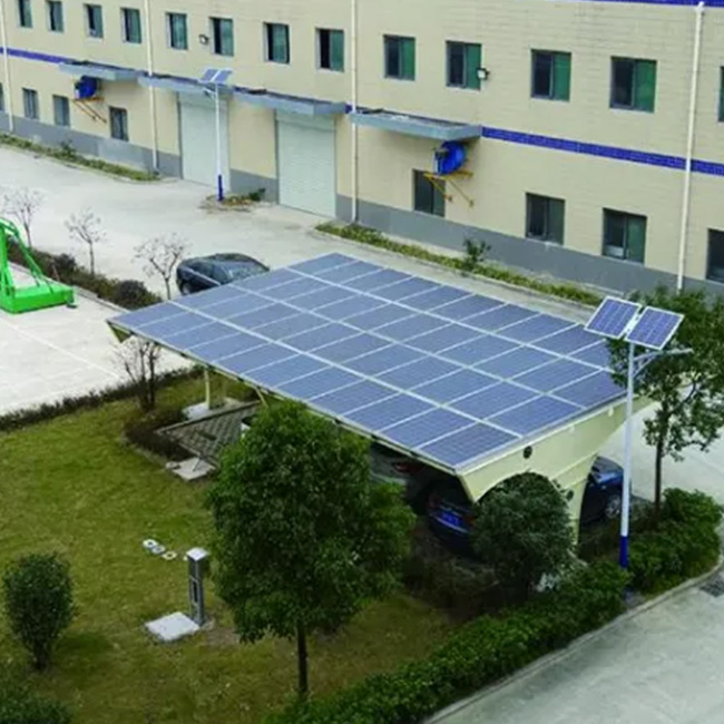 1KW 2KW 3KW 4KW 5KW 6KW 7KW 8KW 9KW 10KW Système de stationnement solaire