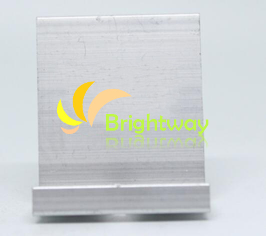 Pince d'extrémité en aluminium AAE003 pour le système d'énergie solaire