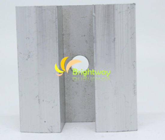 Pince moyenne en aluminium AAM007 pour le système d'énergie solaire