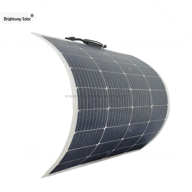 Brightway Solaire 100W 20.16V Panneau solaire monocristallin flexible Module PV PV