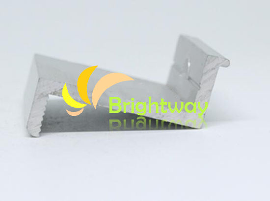 Pince d'extrémité en aluminium AAE003 pour le système d'énergie solaire