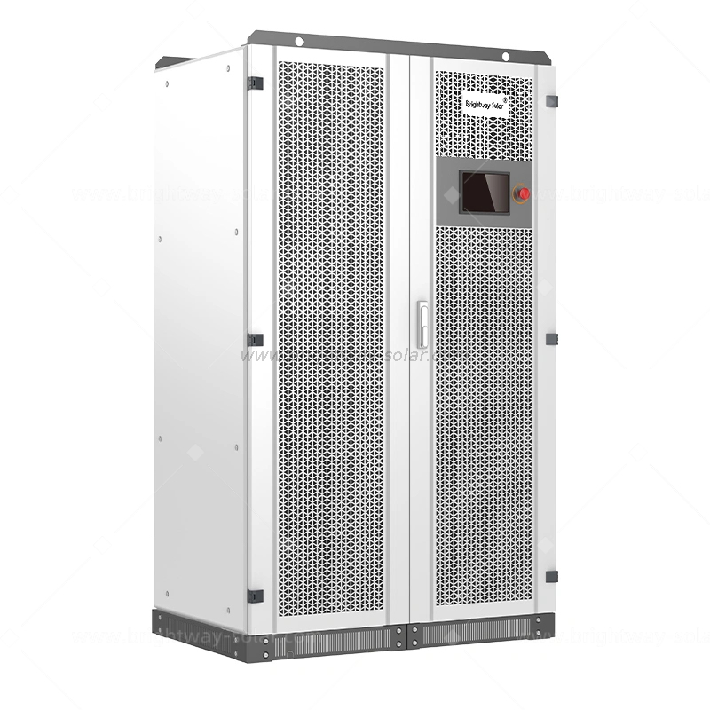 Brightway onduleur solaire hybride à 3 phases Solaire avec batterie au lithium pour commercial