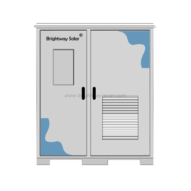 Brightway Système d'énergie de l'armoire extérieure solaire 100KW