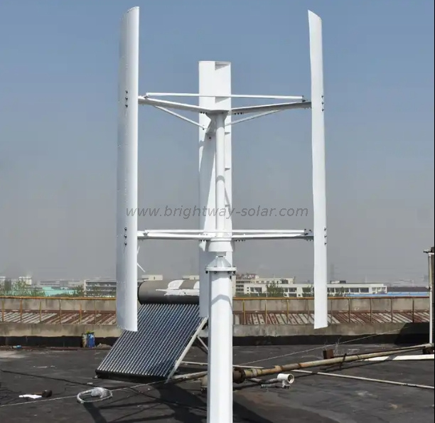 Brightway Système d'énergie d'éoliennes et d'énergie hybride solaire 5KW