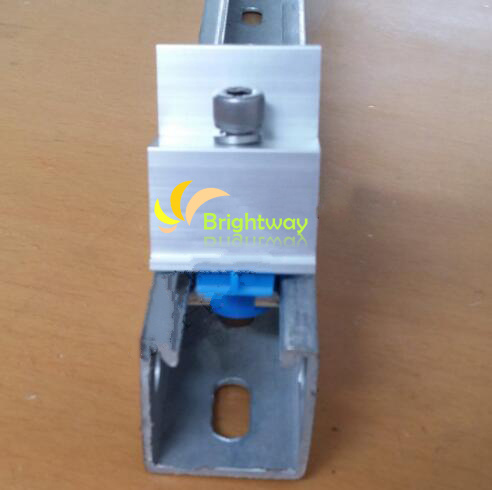 Pince d'extrémité en aluminium AAE007 pour le système d'énergie solaire