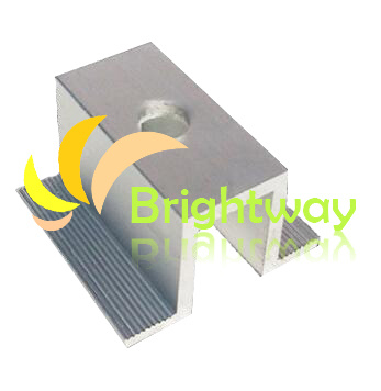 Pince moyenne en aluminium AAM001 pour le système d'énergie solaire