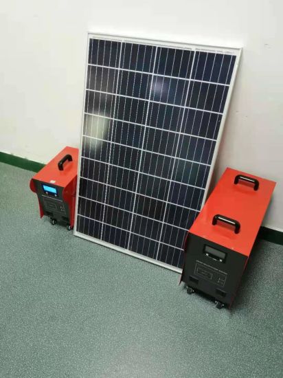 300W 500W 1000W Système solaire Système solaire Charge d'éclairage solaire Système de système Solar Générateur