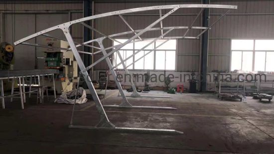 Belle courbe de l'auto solaire pour 1 voiture, 2 voitures, 3 voitures