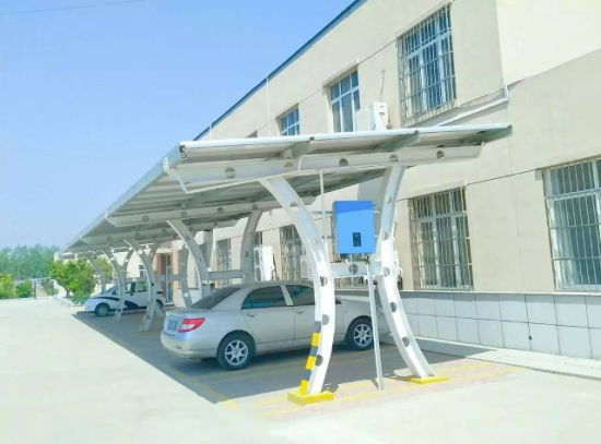 1kw 2kw 3kw 4kw 5kw 6kw 7kw 8kw 9kw 10kw système de stationnement de voiture solaire système d'alimentation solaire d'abri de voiture