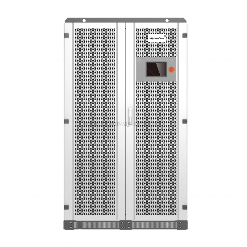 Brightway onduleur solaire hybride à 3 phases Solaire avec batterie au lithium pour commercial