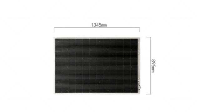 Brightway Solar 230W Panneau photovoltaïque noir complet Module solaire PV Panneau solaire monocristallin