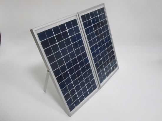 Système d'énergie solaire domestique 20 W avec batterie et lumières LED 3 W