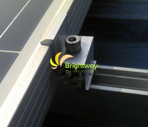 Aae008 Pince d'extrémité en aluminium pour système d'alimentation solaire