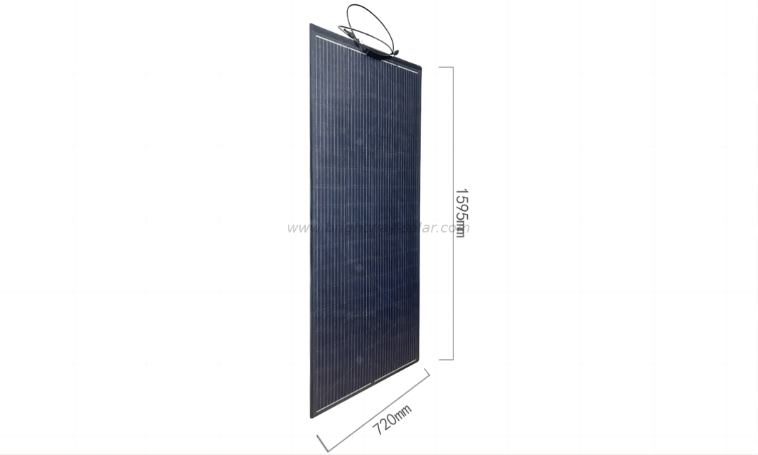 Brightway Solar 200W ETFE Panneau d'énergie solaire flexible Panneau d'énergie de stockage d'énergie pour usage domestique