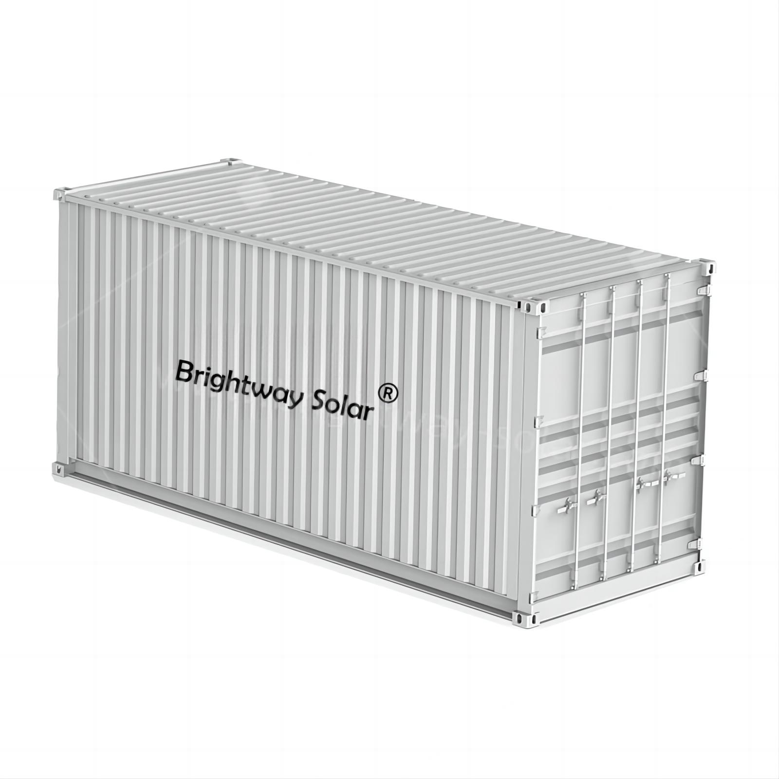 Brightway Solution solaire de systèmes de stockage d'énergie 1MWH pour le stockage d'énergie