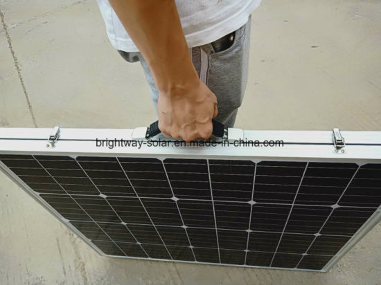 Système d'éclairage à la maison de système d'alimentation solaire portatif de CC pour le PC de fan de TV