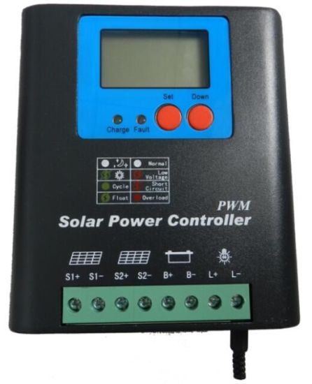 Contrôleur PWM solaire 48V/60A pour système d'alimentation solaire