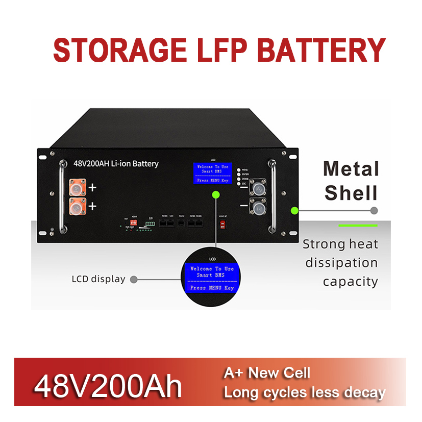 Batterie au lithium 48V200AH 51.2V 200AH Batterie système de stockage lithium-ion