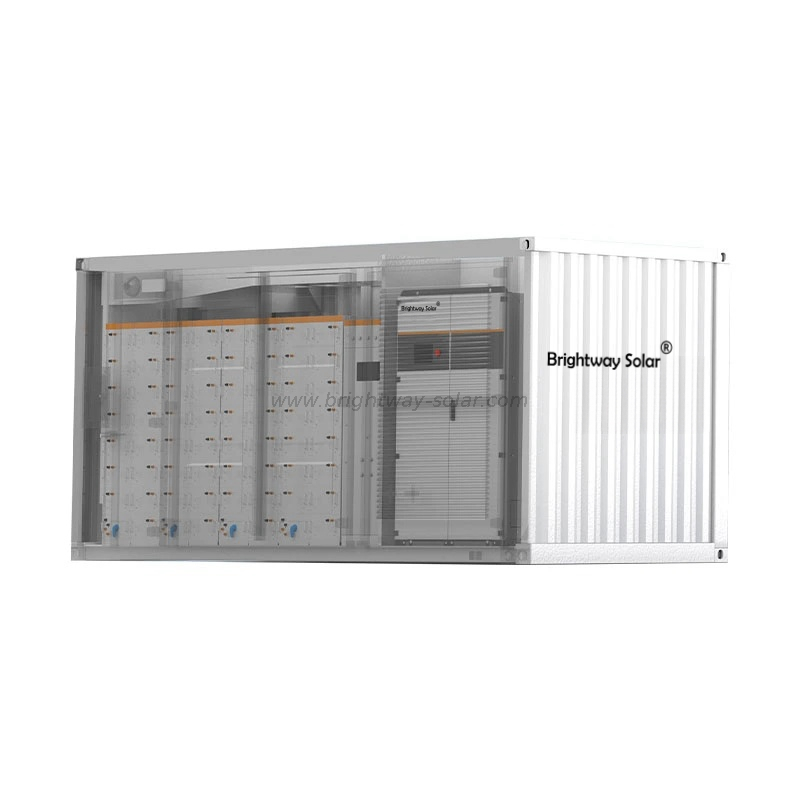 Brightway Solution solaire de systèmes de stockage d'énergie 1MWH pour le stockage d'énergie