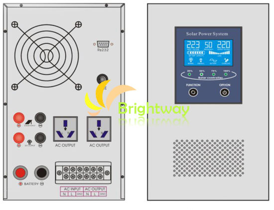 Onduleur à onde sinusoïdale pure basse fréquence 3kw