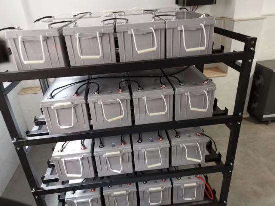 Usine de batterie au lithium de batterie au gel de batterie au plomb 12V150ah