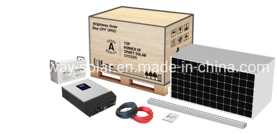 3000W 5000W 10kw 15kw 20kw Ensemble complet Système d'alimentation solaire Système de panneaux solaires Système PV pour la maison, le bureau, l'hôtel