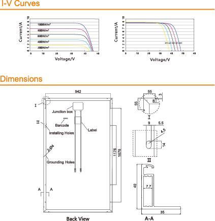 Panneau solaire mono 370W