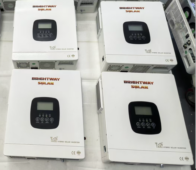 Brightway onduleur solaire à double tension solaire 6300W avec fonctionnalité MPPT et hybride