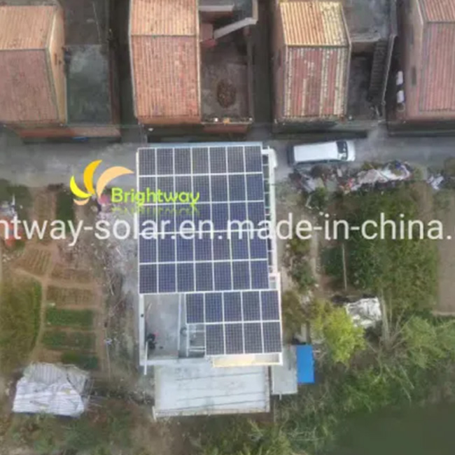 3000W 5000W 10kw 15kw 20kw Ensemble complet Système d'alimentation solaire Système de panneaux solaires Système PV pour la maison, le bureau, l'hôtel