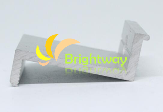 Pince d'extrémité en aluminium AAE004 pour le système d'énergie solaire