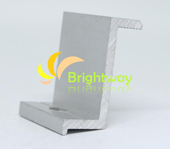 Pince d'extrémité en aluminium AAE003 pour le système d'énergie solaire