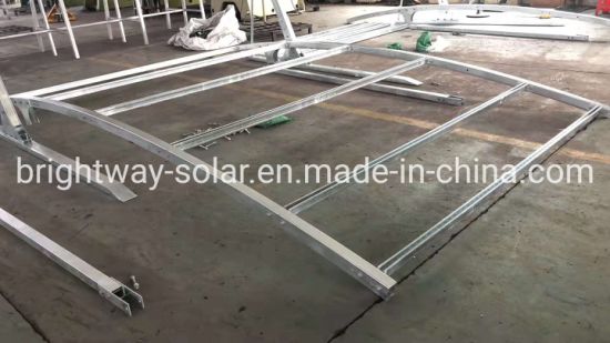 Prix ​​direct d'usine d'auvent solaire de système de carport de panneau solaire de cellules de Longi