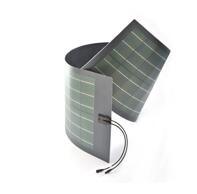 Fiche électrique solaire de silicium amorphe flexible 45W