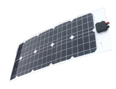 Panneau solaire semi-flexible 50W / module solaire monocristallin