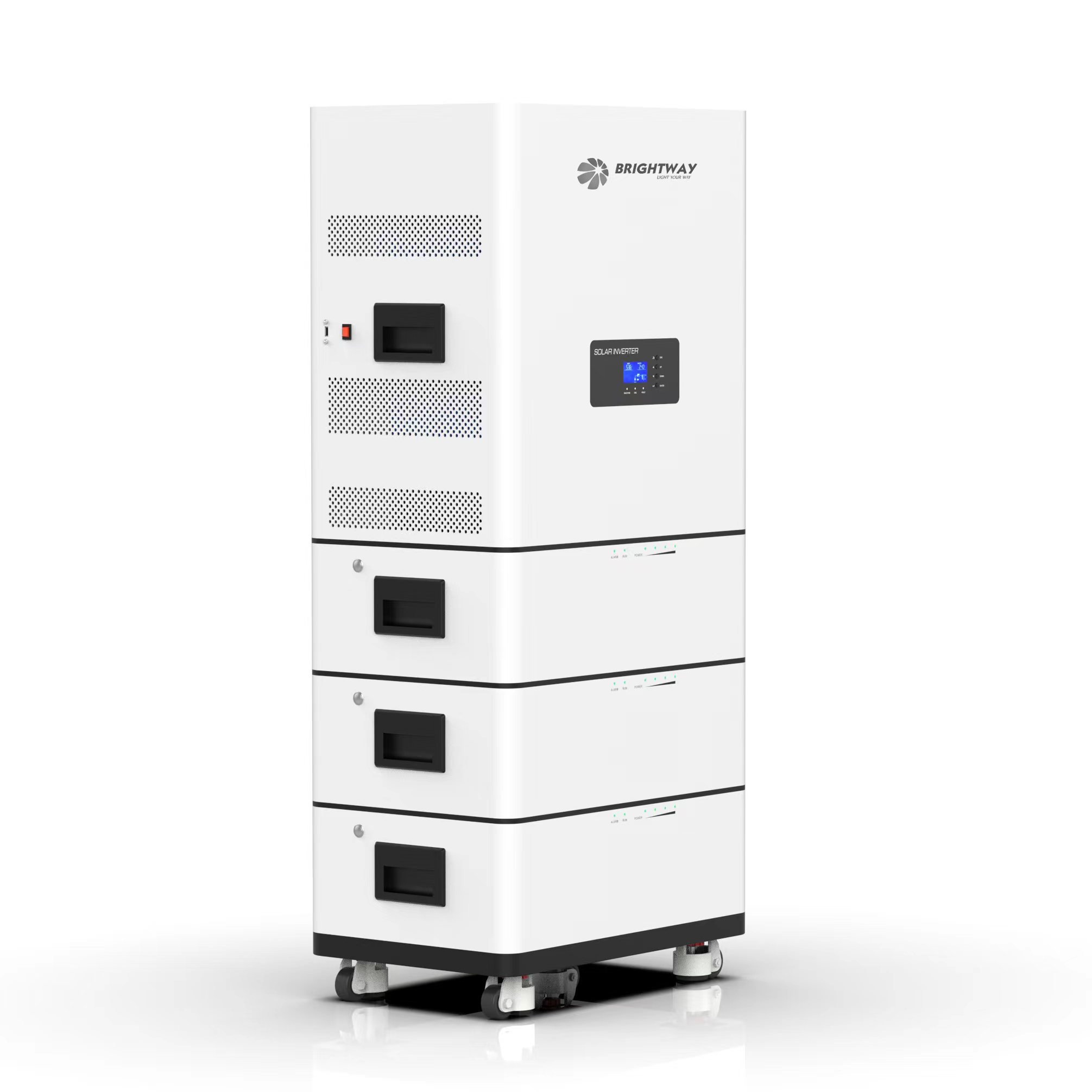 Onduleur à basse tension 3kw-12 kW, système de stockage d'énergie de 5kwh-60kwh -